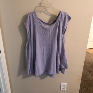 Free people lilac swing tee